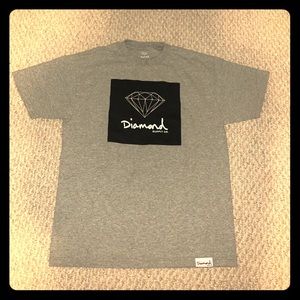 Diamond supply shirt sleeve t-shirt
